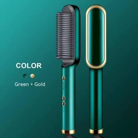 Electric Professional Hair Straightening Brush