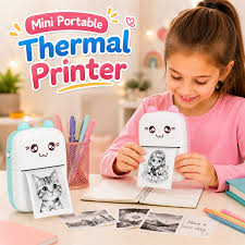 Mini Printer Portable Pocket Thermal Printer